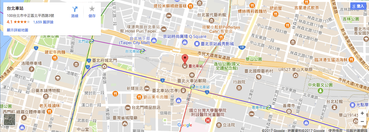 T1-Google地圖,360全景